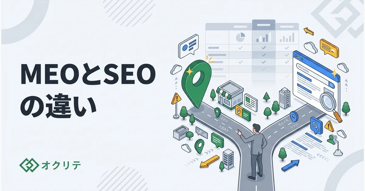 MEOとSEOの違い｜店舗に合った対策を選ぶ